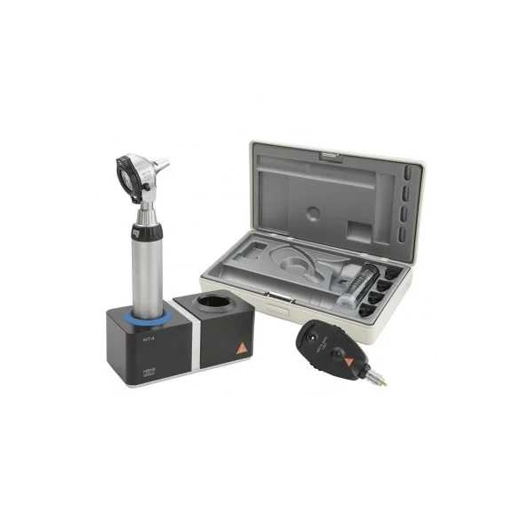 BETA 200 Ophthalmoskop/Otoskop Set LED mit BETA4 NT Ladegriff und NT4 Tisch-Ladegerät