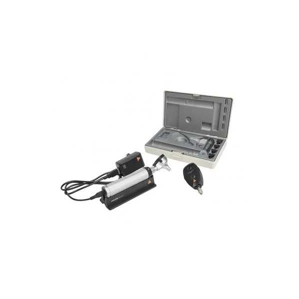 BETA 200 Ophthalmoskop/BETA 400 F.O. Otoskop Set LED mit BETA4 USB Ladegriff, USB Kabel und Steckernetzteil
