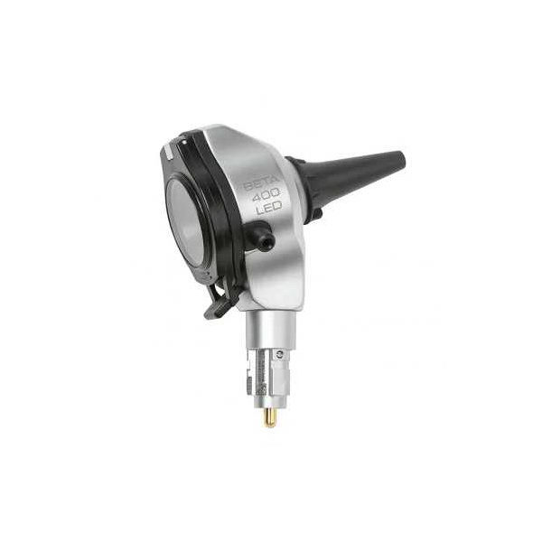 BETA 400 F.O. Otoskop-Kopf LED,mit 4 Dauergebrauchs-Tips, ohne Griff