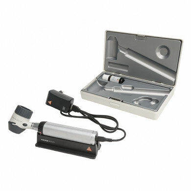 DELTA 20 T Dermatoskop-Set mit BETA 4 USB Ladegriff mit USB Kabel und Steckernetzteil