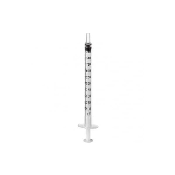 Omnifix H Spritzen 1 ml ohne Kanüle 100 Stück