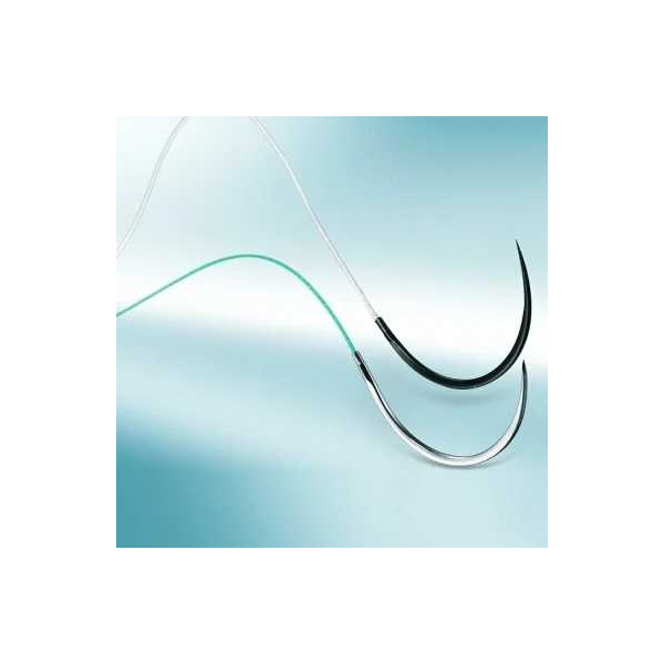 PremiCron DS 24, 2/0=3 Nahtmaterial grün, Fadenlänge 75 cm 36 Stück 02042023