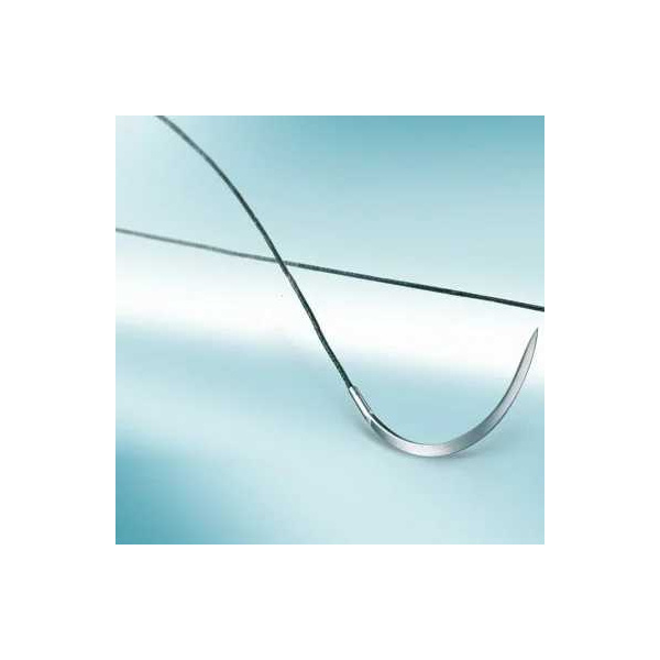 Silkam HS 26, 2/0=3 Nahtmaterial schwarz, Fadenlänge 75 cm 36 Stück 02042023