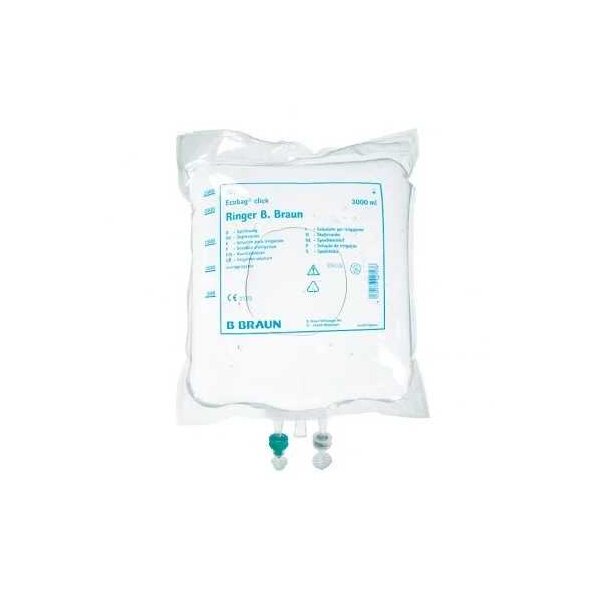 Ringer B. Braun Spüllösung VE = 4x3000ml Stück Ecobag click