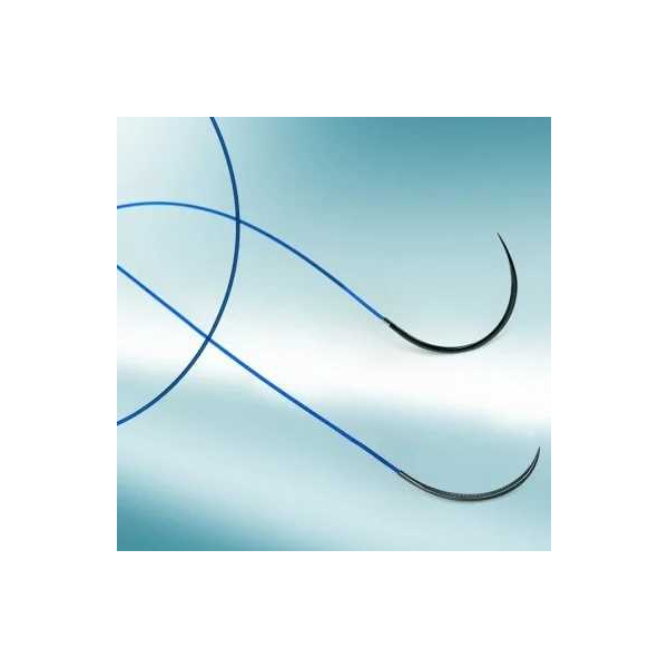 Optilene DS 19, 4/0=1,5 Nahtmaterial blau, Fadenlänge 45 cm 12 Stück
