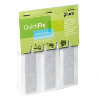QuickFix Detectable long Refill Pflaster 12 x 2 cm 30 Strips
