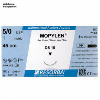 Mopylen DS 18 30=2 blau monofil Nahtmaterial...