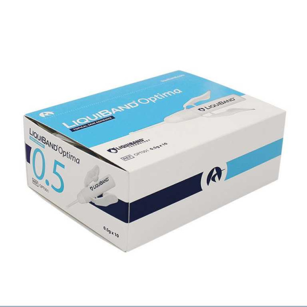 LiquiBand OPTIMA Hautkleber steril 10 Ampullen á 0,5 g
