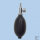 Ball Latex mit Luftablassventil schwarz für Big Ben