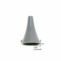 Einmal-Ohrund Nasentrichter grau O40mm  100 Stück