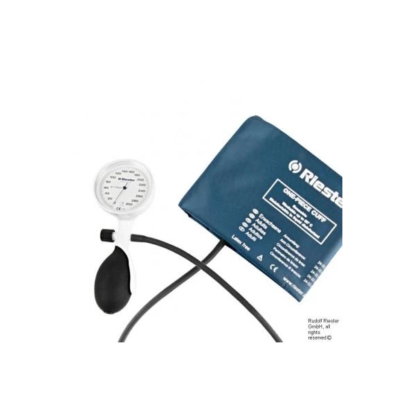 e-mega Blutdruckmessger&auml;t d = 63 mm, schwarz, Kunststoff, 1-Schlauch,