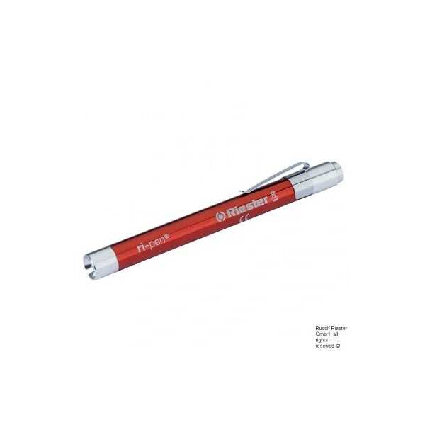 ri-pen Diagnostikleuchte, rot, LED 3 V inkl. 2 Batterien Typ AAA