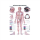 anatomische Lehrtafel: Körperakupunktur I 70 x 100 cm laminiert