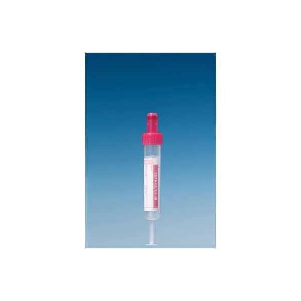 S-Monovetten 2,6 ml, 65 x 13 mm, K3 EDTA Papieretikett, steril 50 Stück