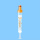 S-Monovetten 4 ml, 75 x 13 mm,Lithium-Heparin, steril 50 Stück transparentes Etikett, orange EU-CodeUK = 10 Pack