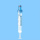 S-Monovetten 2,7 ml, 75x13 mm, DNA Exact Papieretikett, steril 50 Stück blau EU / US CodeUK = 10 Pack