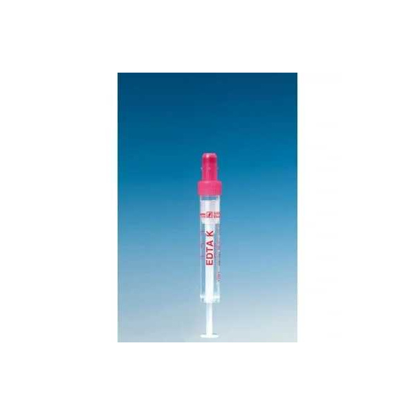 S-Monovetten 2,7 ml, 66 x 11 mm,K3 EDTA, steril 50 Stück transparentes KunststoffetikettUK = 10 Pack