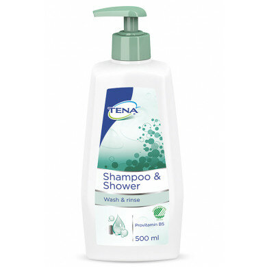TENA Shampoo & Shower 500ml 10 Flaschen