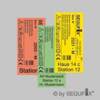 SEGUFIX-Kunden-Etikett