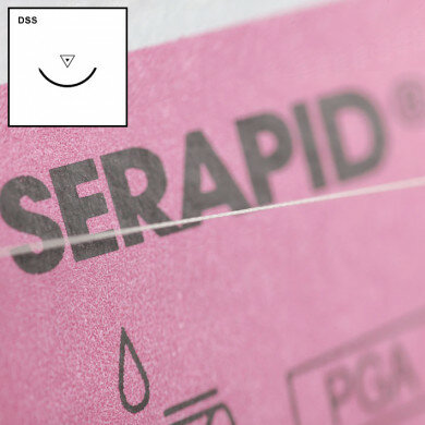 SERAPID DSS-13 40=15 ungefärbt Nahtmaterial Fadenlänge 45 cm 24 Stück