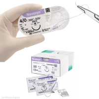 Nahtmaterial Novosyn Farbe ungefärbt USP 3-0 Metric...