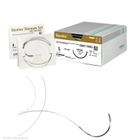 Nahtmaterial Steelex Farbe natur USP 1 Metric 4 Nadel...