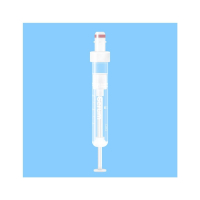 Blutgas-Monovette 2ml 50 Lithium-HePaar steril