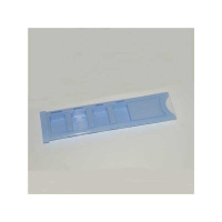 Medikamentendispenser blau 4-fach mit Schiebedeckel VE =...