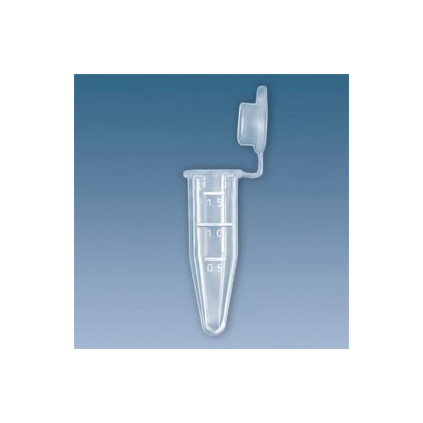 Reagiergef&auml;&szlig; 2ml PP farblos mit PP-Stopfen  500 St&uuml;ck