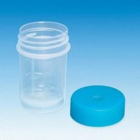 Schraubbecher 100ml PP Deckel gr&uuml;n beiliegend  500...