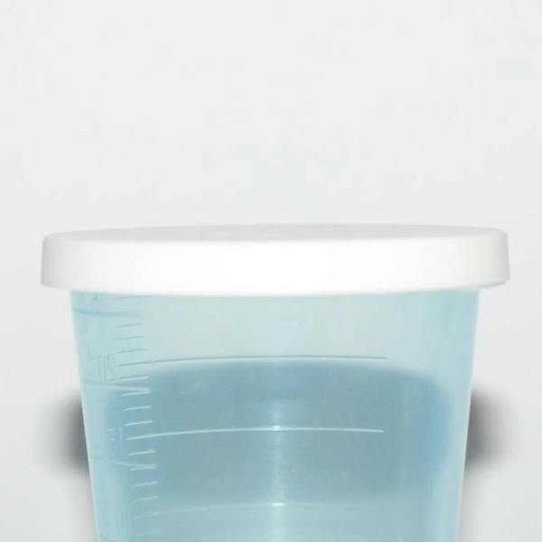 Deckel für 30ml Medizinbecher PE weiß 3750 Stück