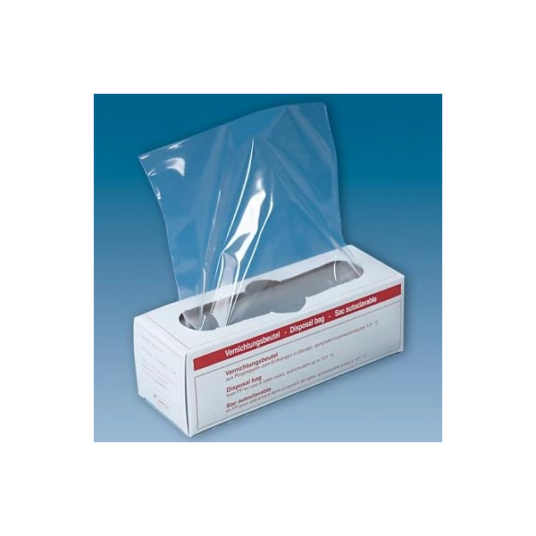 Vernichtungsbeutel PP 100 200x300mm 2 Liter ohne Druck natur