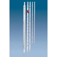 Serologische Pipette 5ml wattiert blau steril  500...