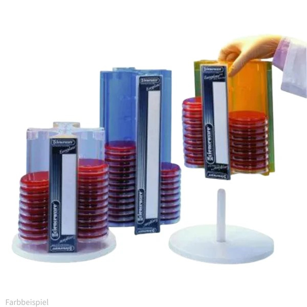 DishRack 50 Petrischalenträger 52 Schalen O92-100mm grün