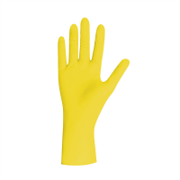 Nitril Handschuhe Yellow Pearl unsteril Größe...