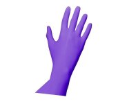 Nitril Handschuhe Violet Pearl unsteril Größe XL