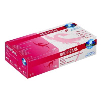 Nitril Handschuhe Red Pearl unsteril Größe XS