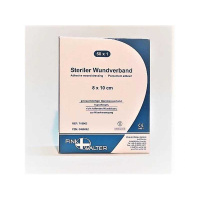 Wundverband STERIL 8x10cm, weiß, Packung a 50x1...