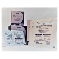 Mullkompresssen steril 10x20cm, 8-fach, VM 17 DIN 14079 BW, Packung a 25x2 Stück