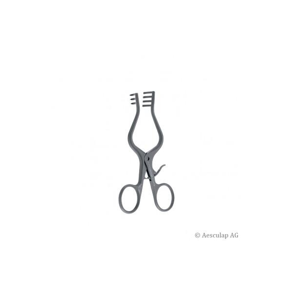 Wundspreizer Alm 4x4 Z&auml;hne scharf 70mm