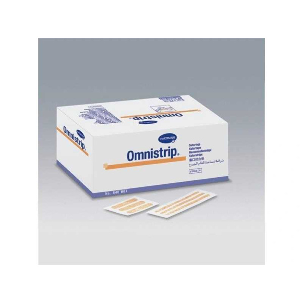 Omnistrip Wundnahtstreifen steril,6 x 76 mm 50 x 3 Stück