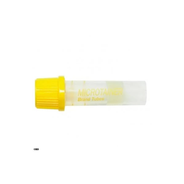 Microtainer R&ouml;hr. mit Microgard SST Serum gold 4x50