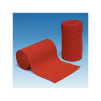 miro-ideal Idealbinden rot,5 m x 10 cm 10 Stück