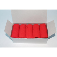 miro-ideal Idealbinden rot,5 m x 10 cm 10 Stück