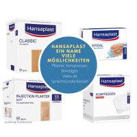 Hansaplast Elastic Wundschnellverband hautfarben, 1 m x 6 cm