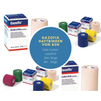 Gazofix Fixierbinde latexfrei,4 m x 4 cm, hautfarben