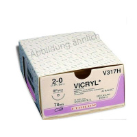 Nahtmaterial VICRYL violett geflochten VISI-BLACK V3160H...