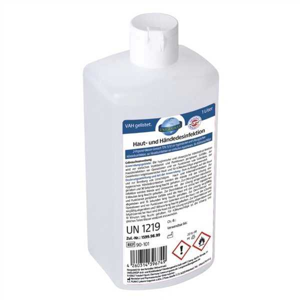 Haut und Händedesinfektion 500ml Flasche