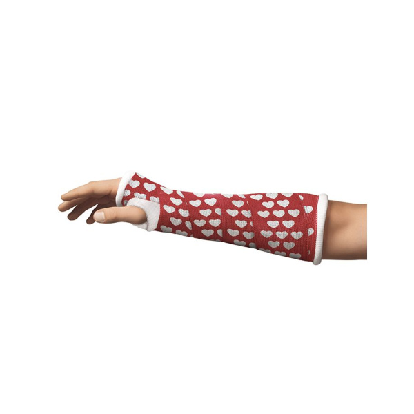 Delta-Cast Soft Stützverband 36m:5cm Herzmotiv  10 Stück