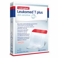 Leukomed Transparentverband skin sensitive 7,2 x 5cm...